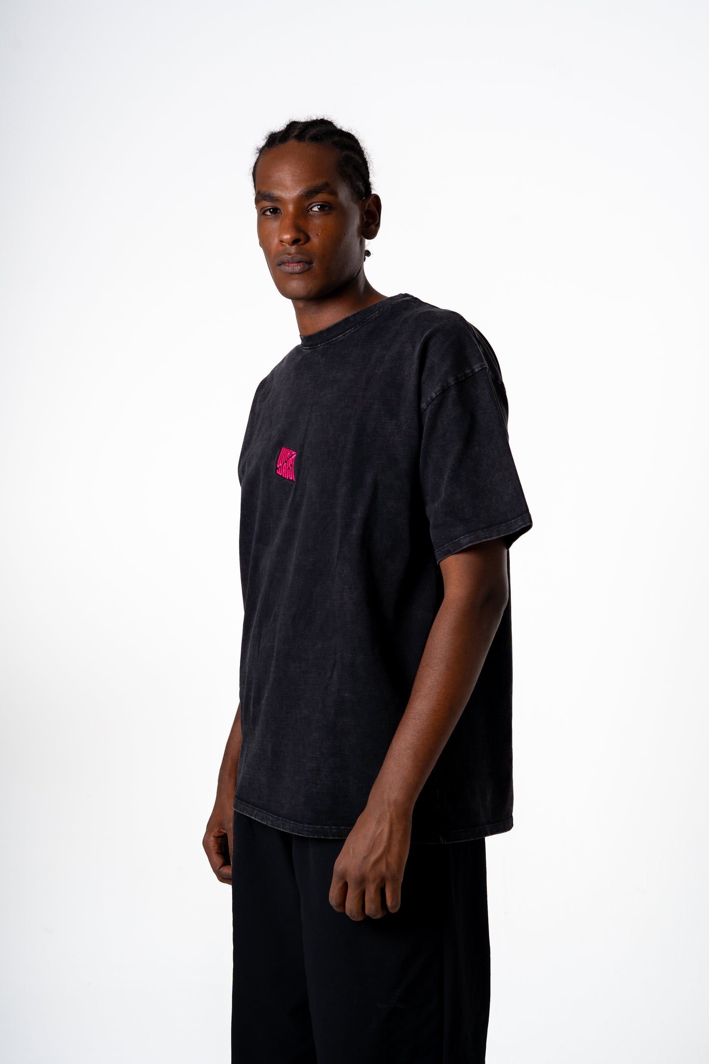 Unisex Oversized vintage Washed T-Shirt With Logo