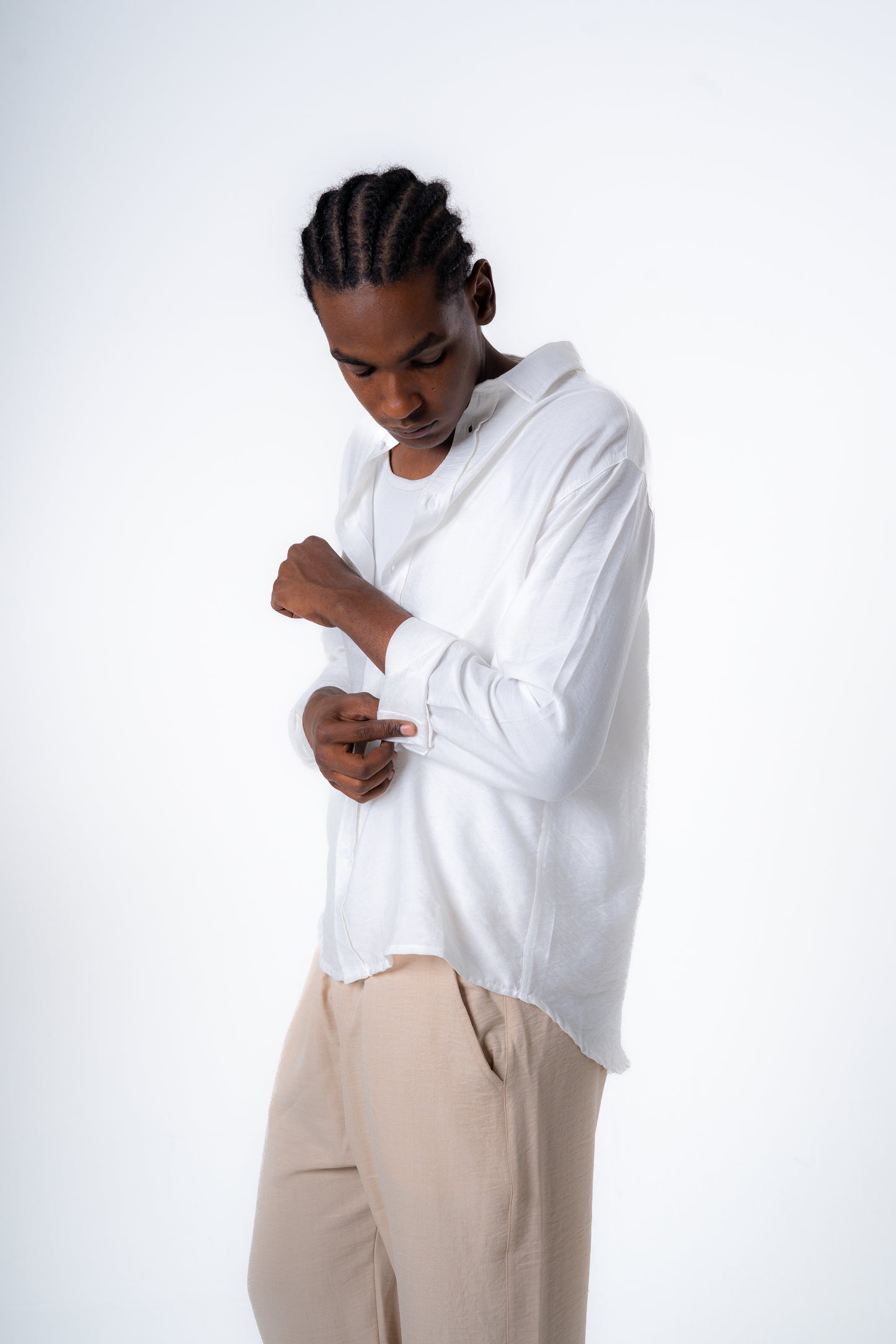 Linen Shirt (White)