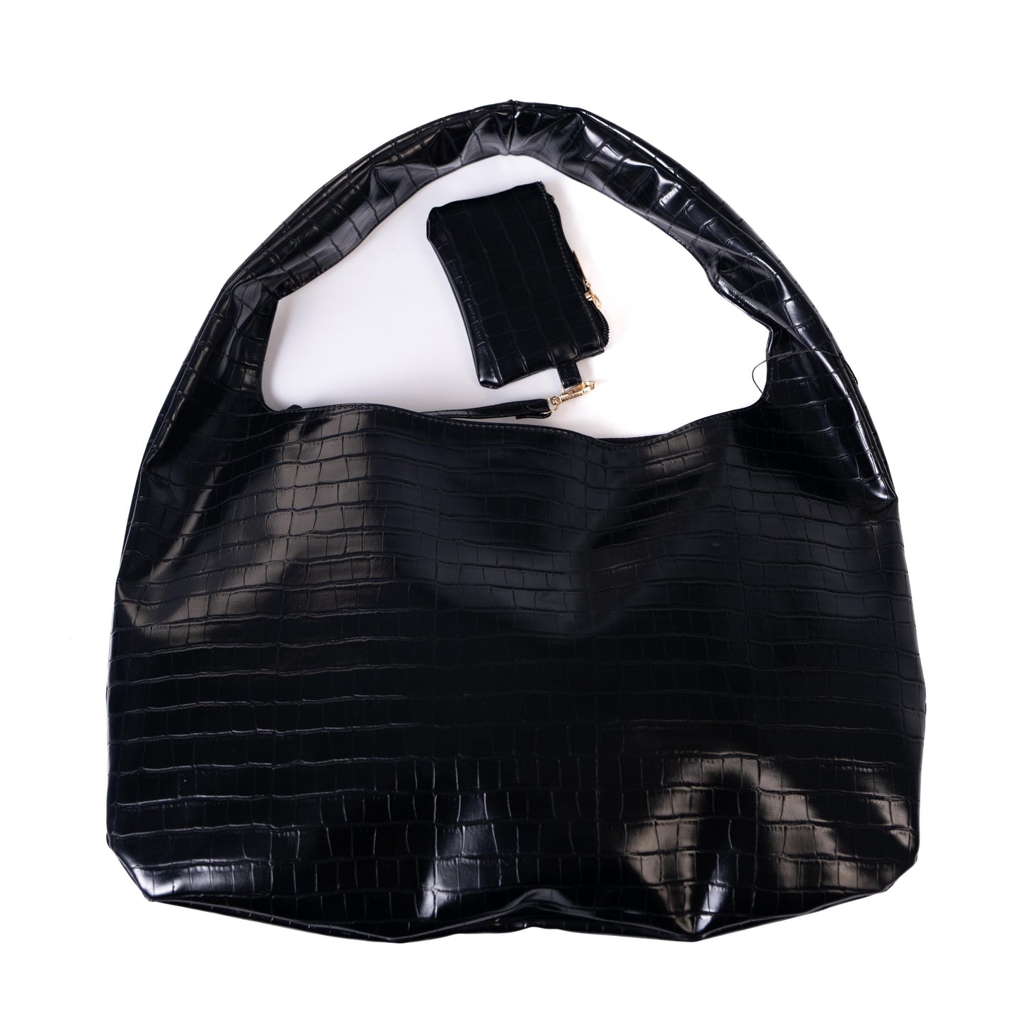 Helio Croco Bag (Black)