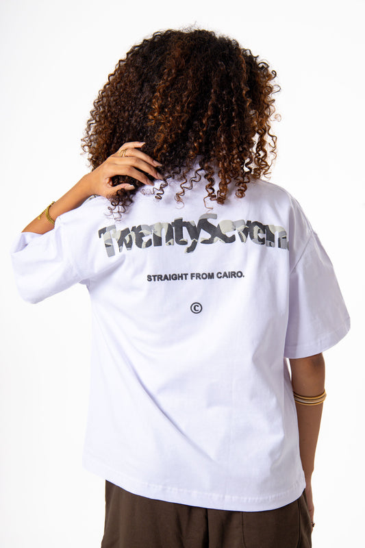 Backline Statement white Tee