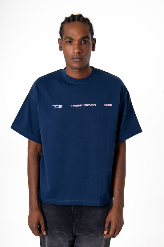 Straight from cai navy Tee