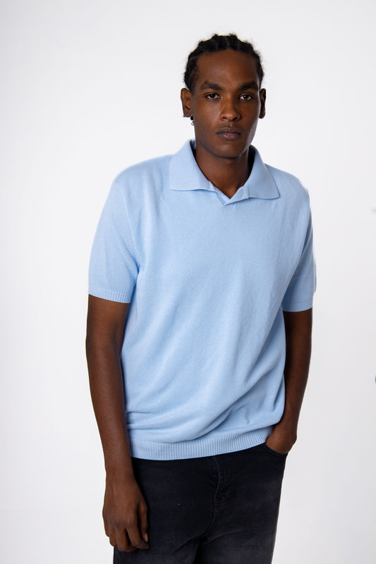 27 Basic Knit Baby Blue
