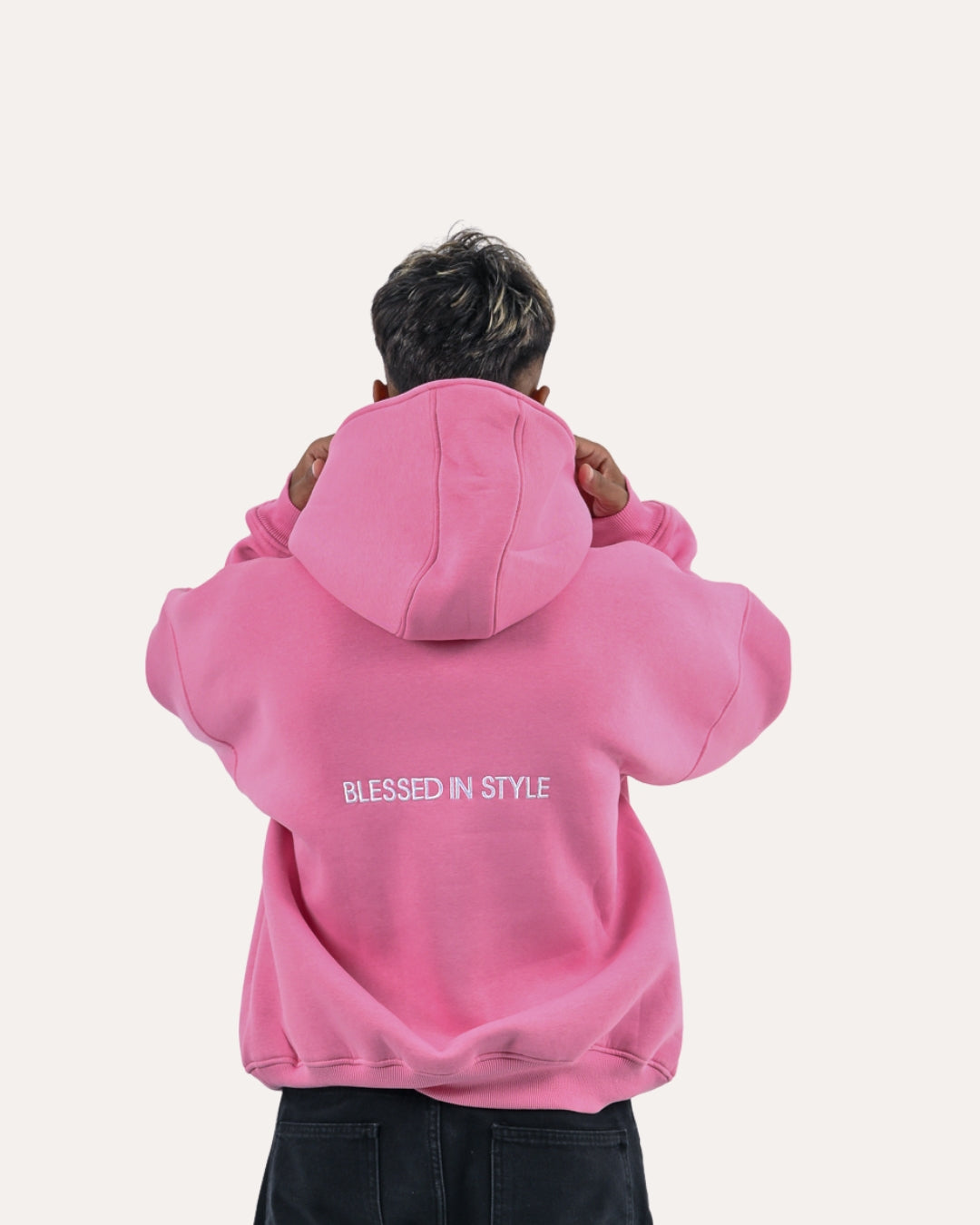 Bless Hoodie (Pink)