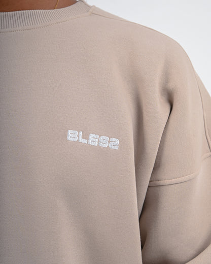Bless Crewneck (Beige)