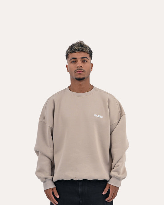 Bless Crewneck (Beige)