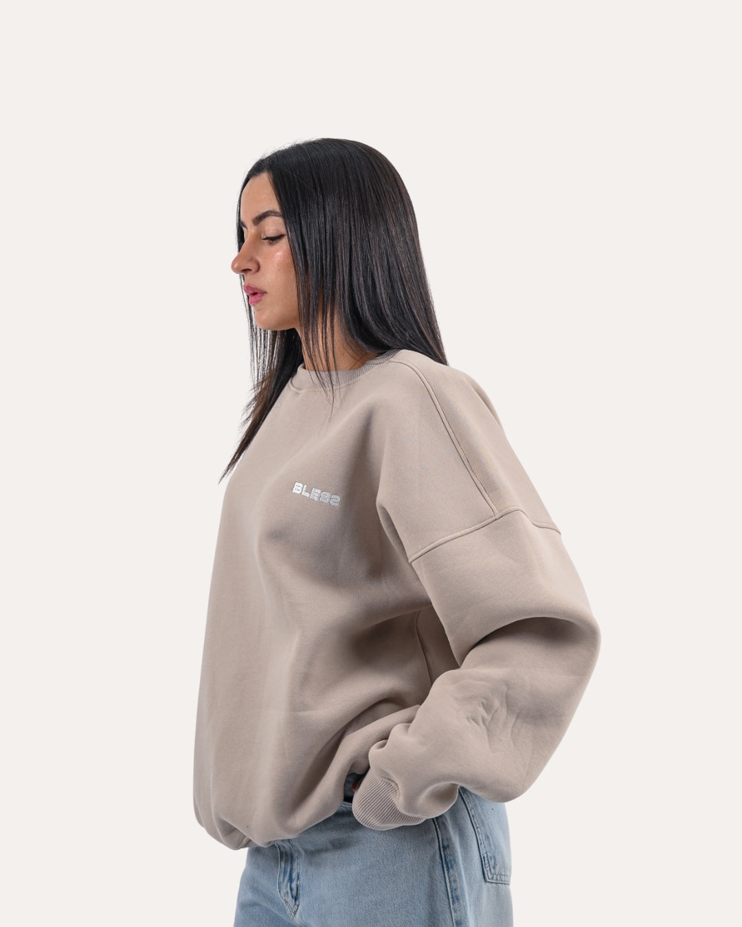 Bless Crewneck (Beige)