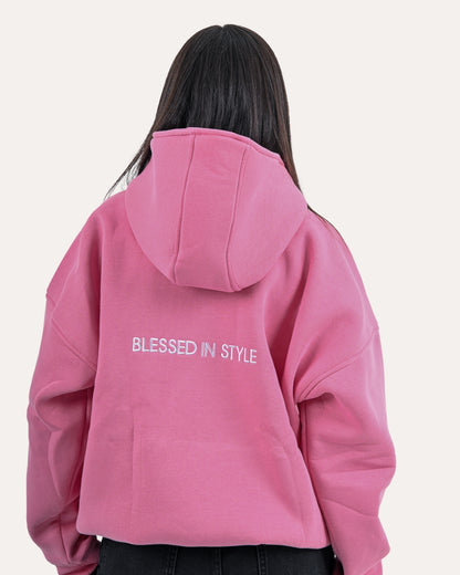 Bless Hoodie (Pink)
