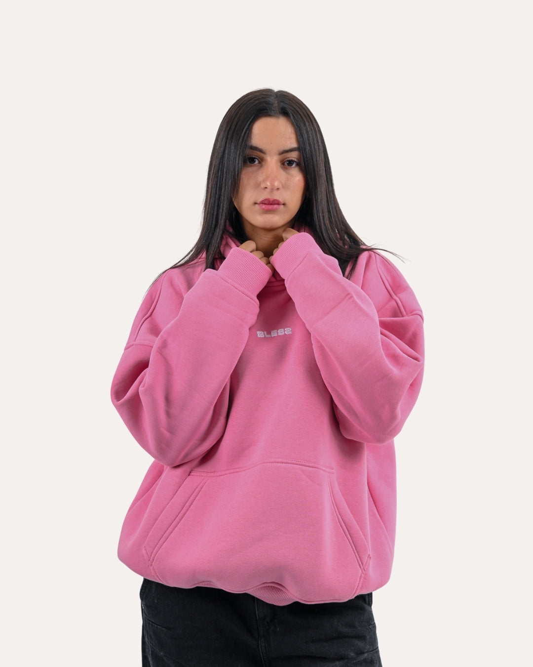 Bless Hoodie (Pink)