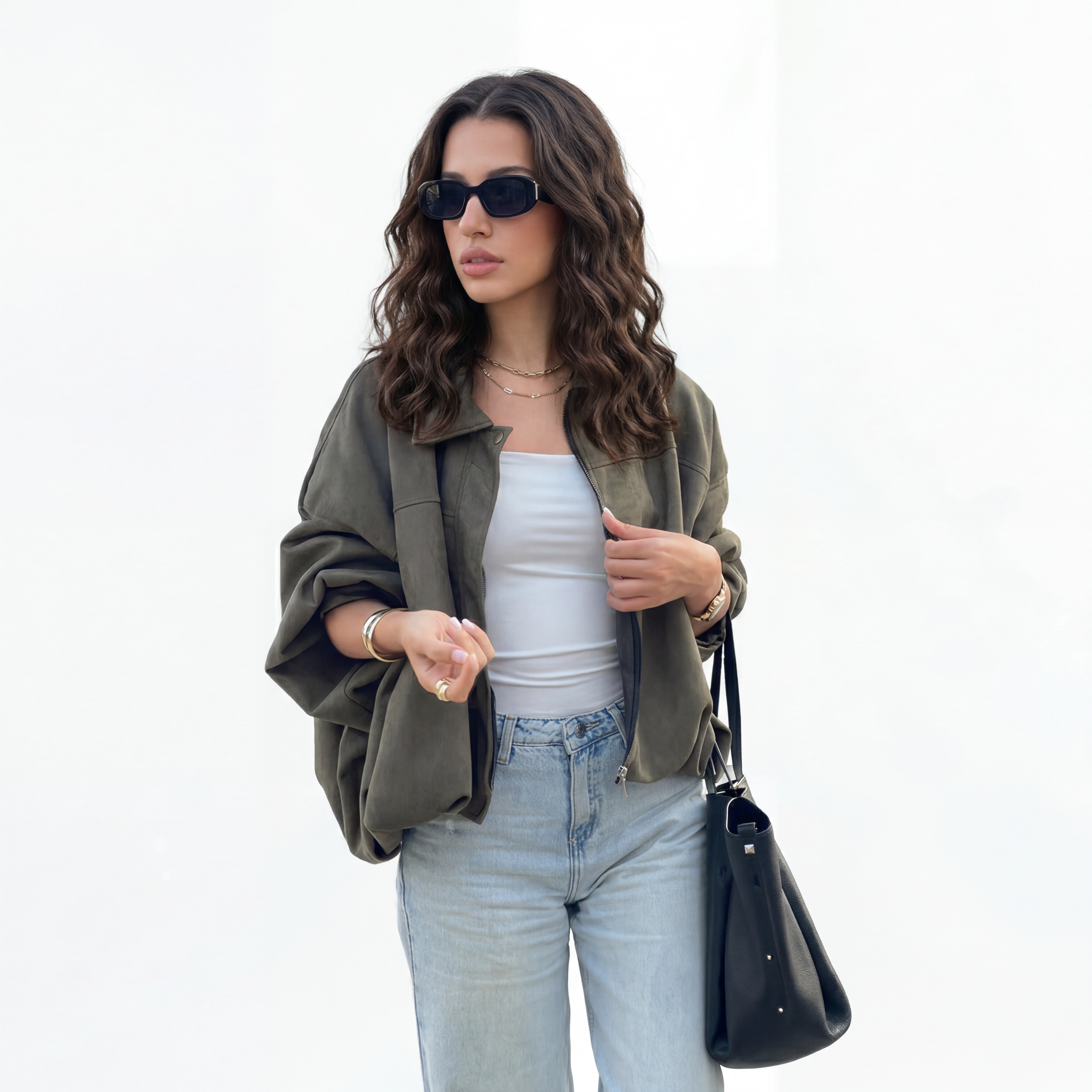 ESY Oversized Jacket (Olive)