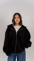 Underrated Zip Up (Black)