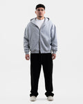 UNDERRATED ZIP UP JACKET (GRAY)