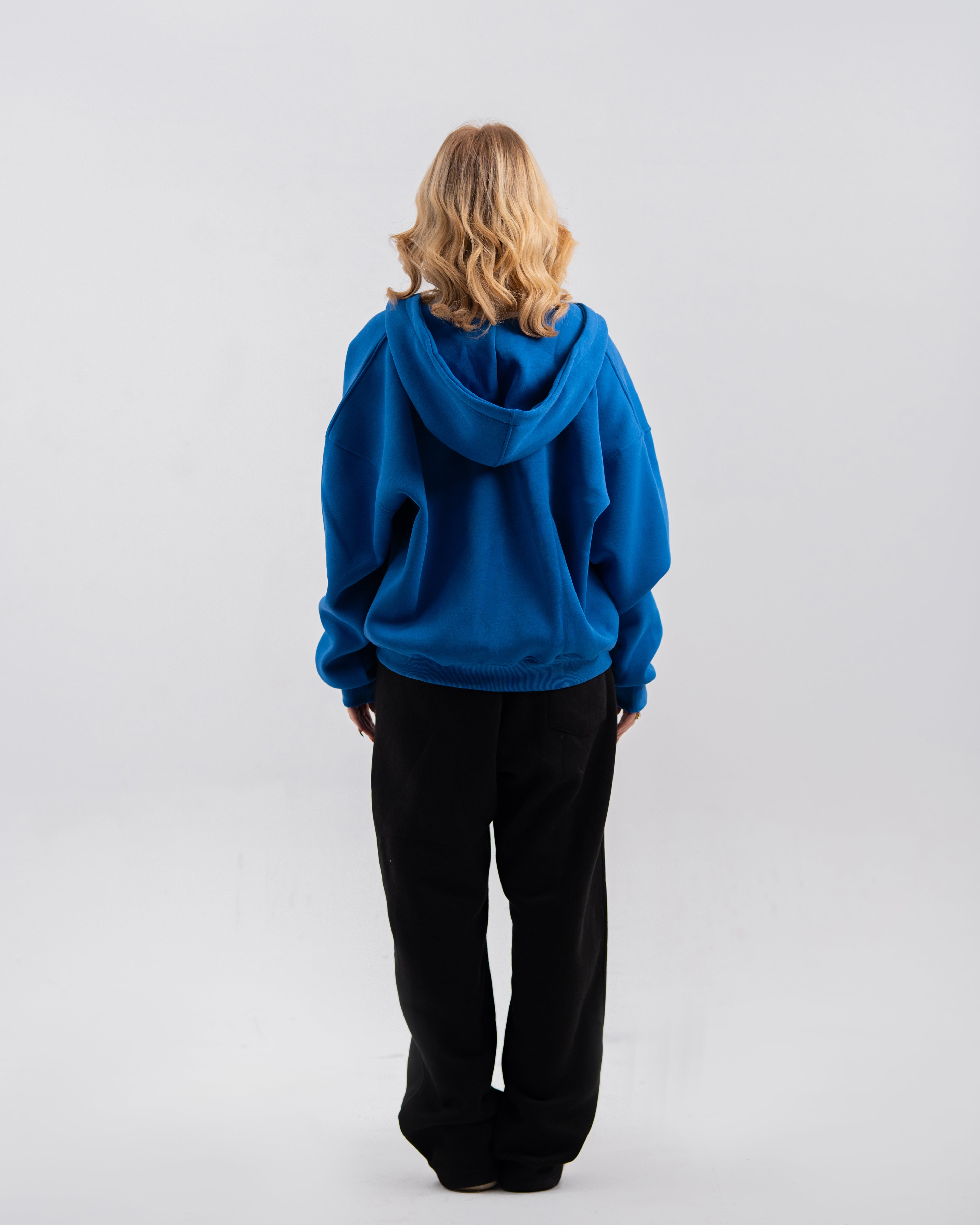 UNDERRATED ZIP UP JACKET (BLUE)