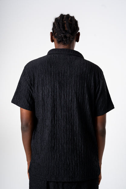 Crepe Shirt (Black)