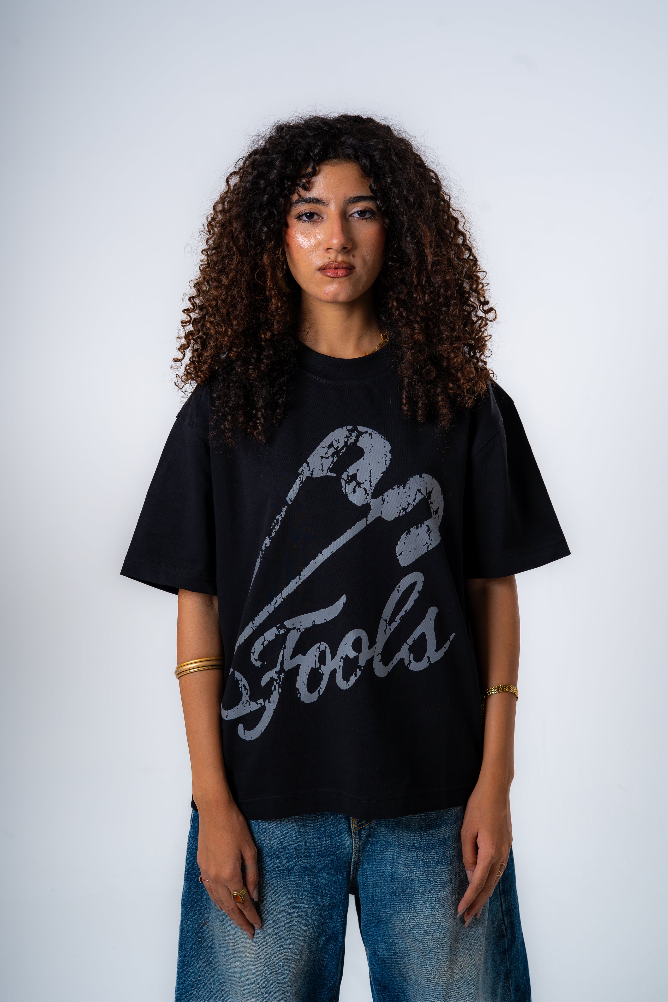 Fools Pinned Reality Tshirt (BlackxGray)