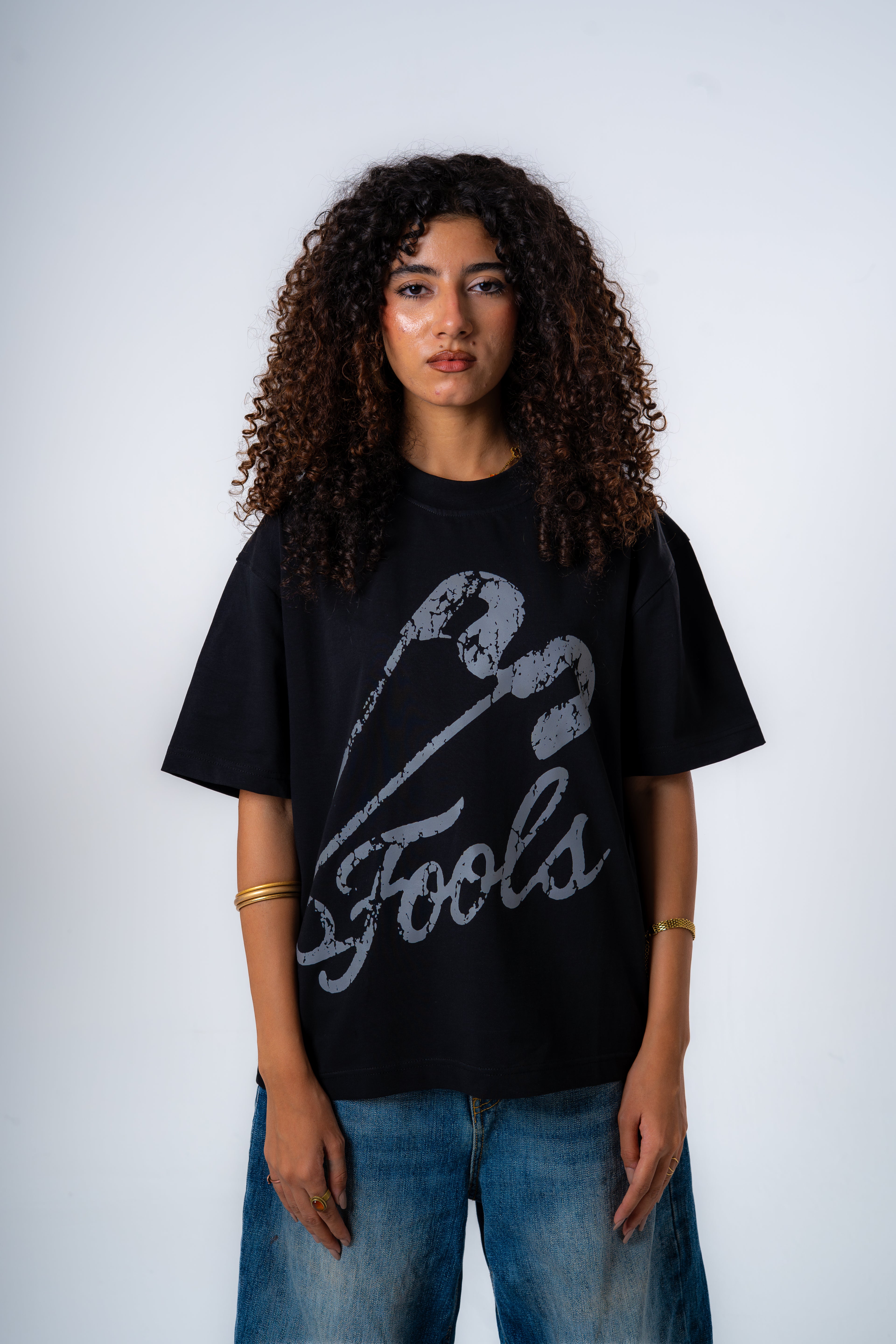 Fools Pinned Reality Tshirt (BlackxGray)