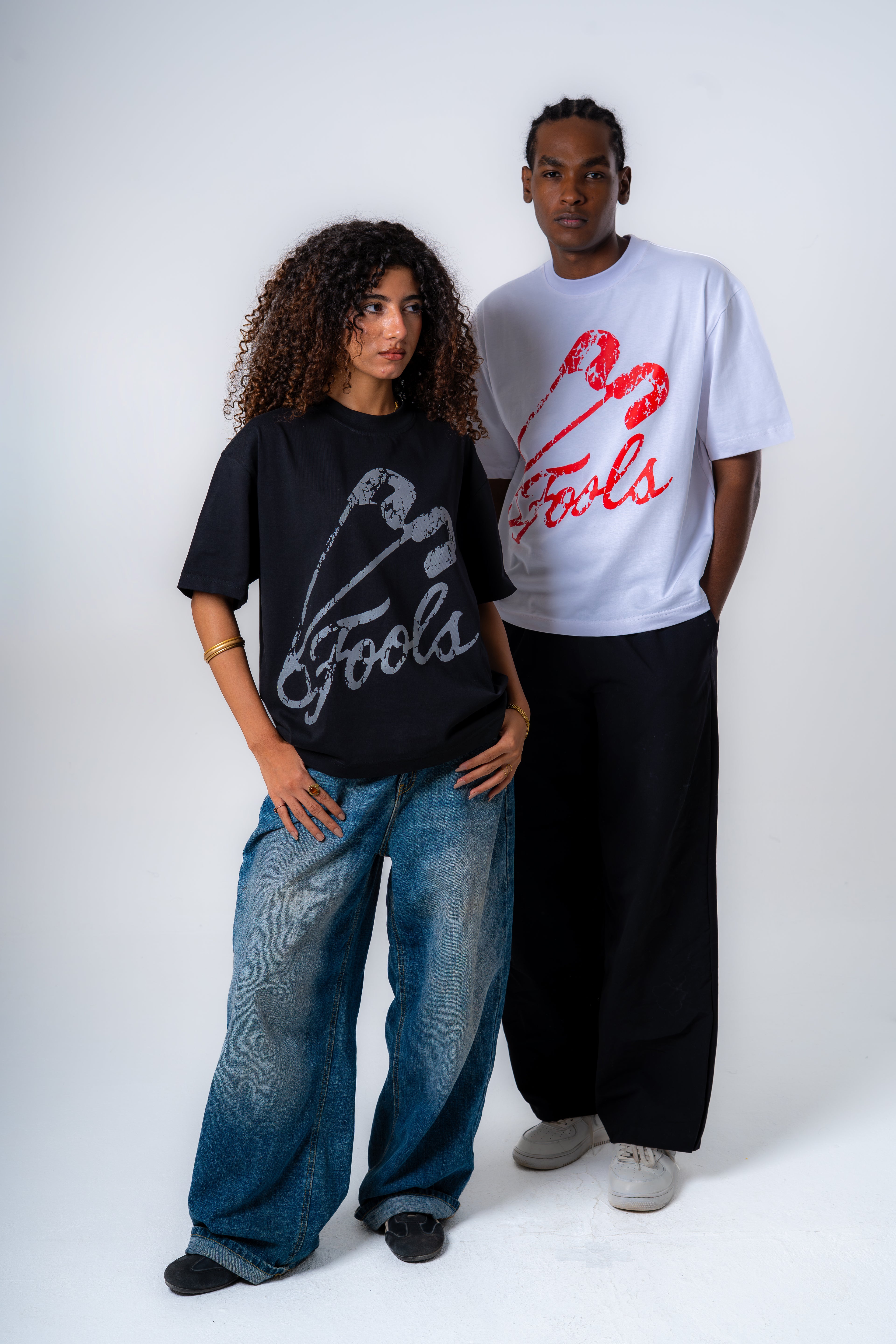 Fools Pinned Reality Tshirt (BlackxGray)