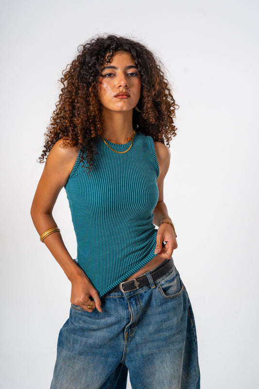 Locco Ribbed Wave (Blue)