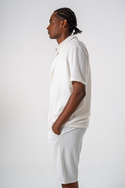 Crepe Shirt (White)