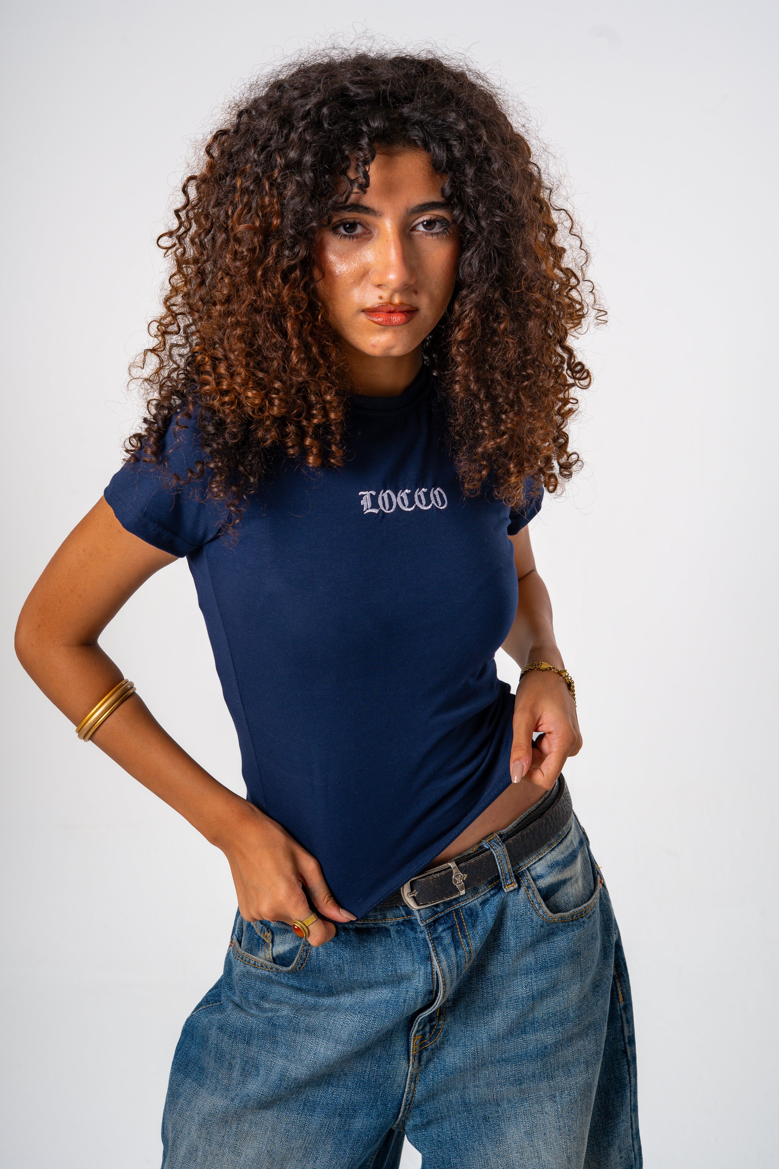 Locco Mono Tee (Navy)