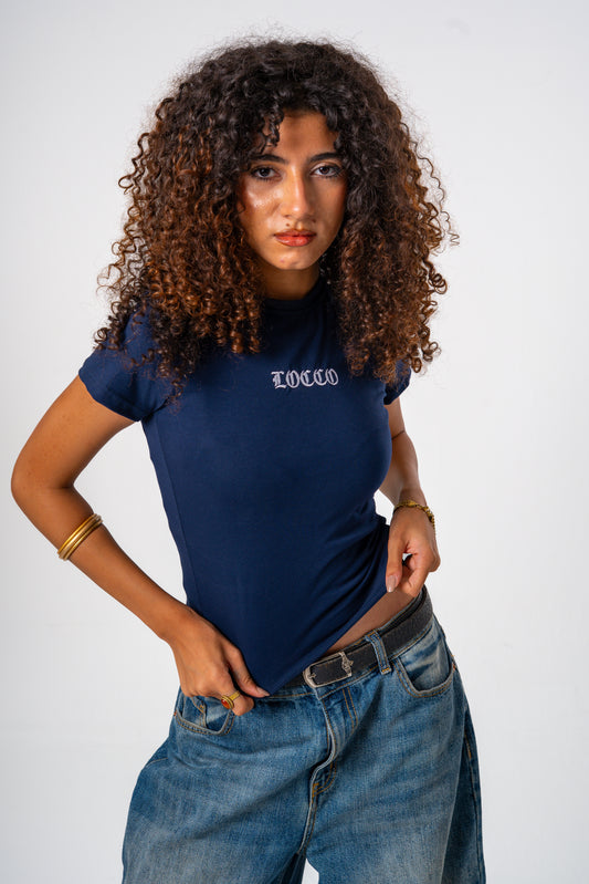 Locco Mono Tee (Navy)