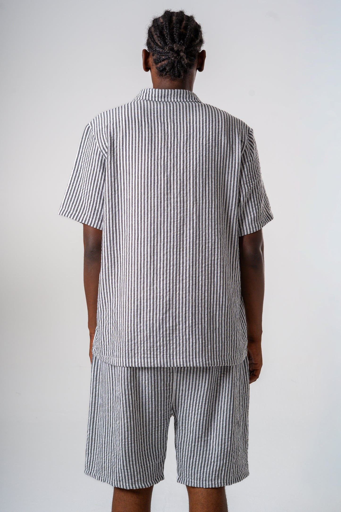 Pinstribed  Shirt