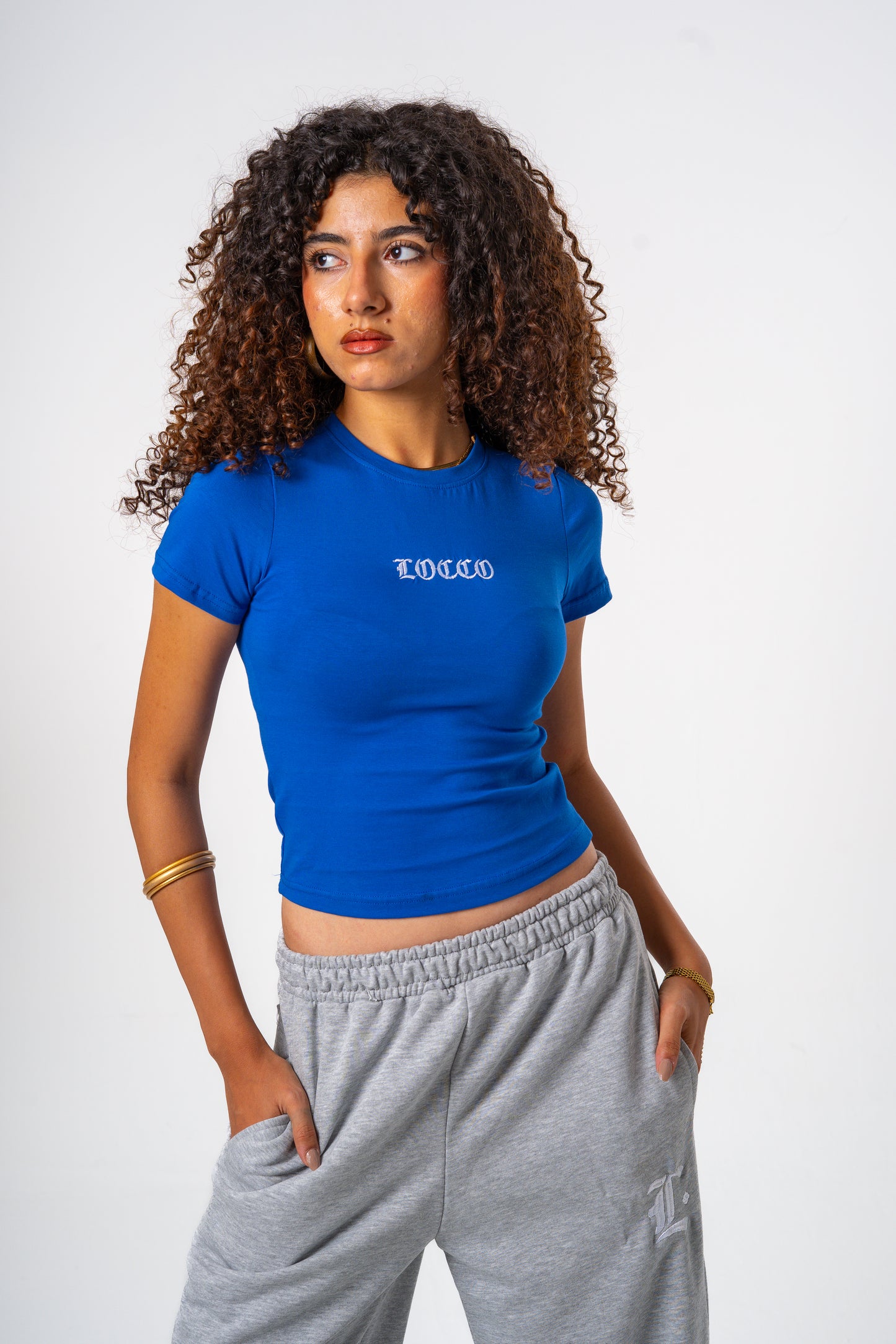 Locco Mono Tee (Blue)
