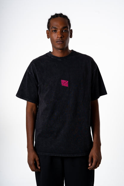 Unisex Oversized vintage Washed T-Shirt With Logo