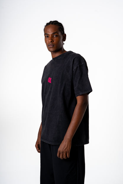 Unisex Oversized vintage Washed T-Shirt With Logo