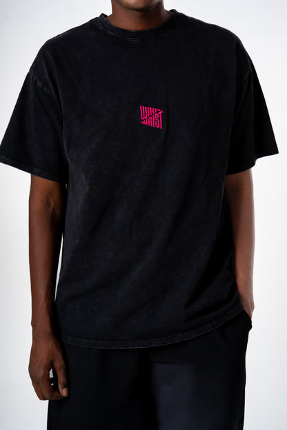 Unisex Oversized vintage Washed T-Shirt With Logo