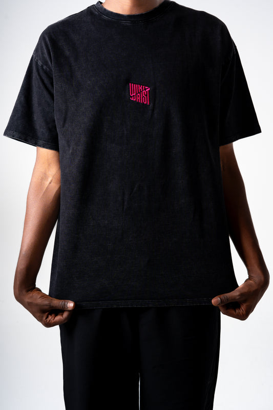 Unisex Oversized vintage Washed T-Shirt With Logo