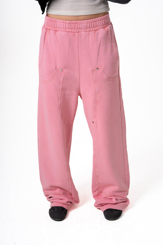 Washed Pink Sweatpants
