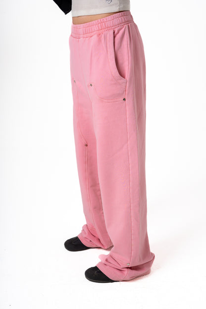 Washed Pink Sweatpants