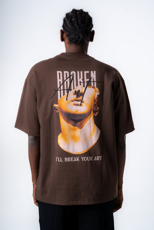 Broken Art Oversized TEE