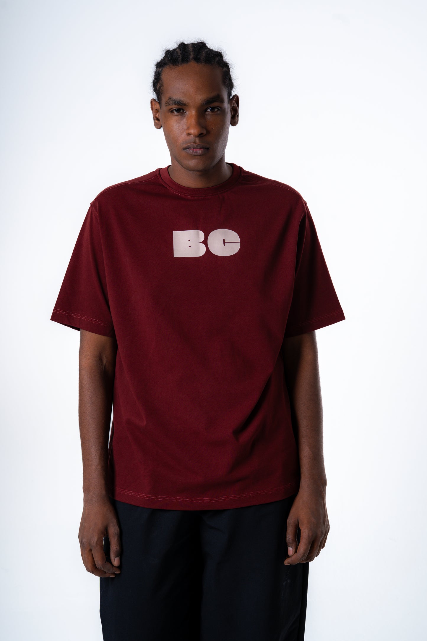 BC TEE (BURGANDY)