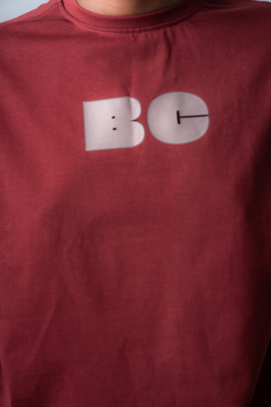 BC TEE (BURGANDY)