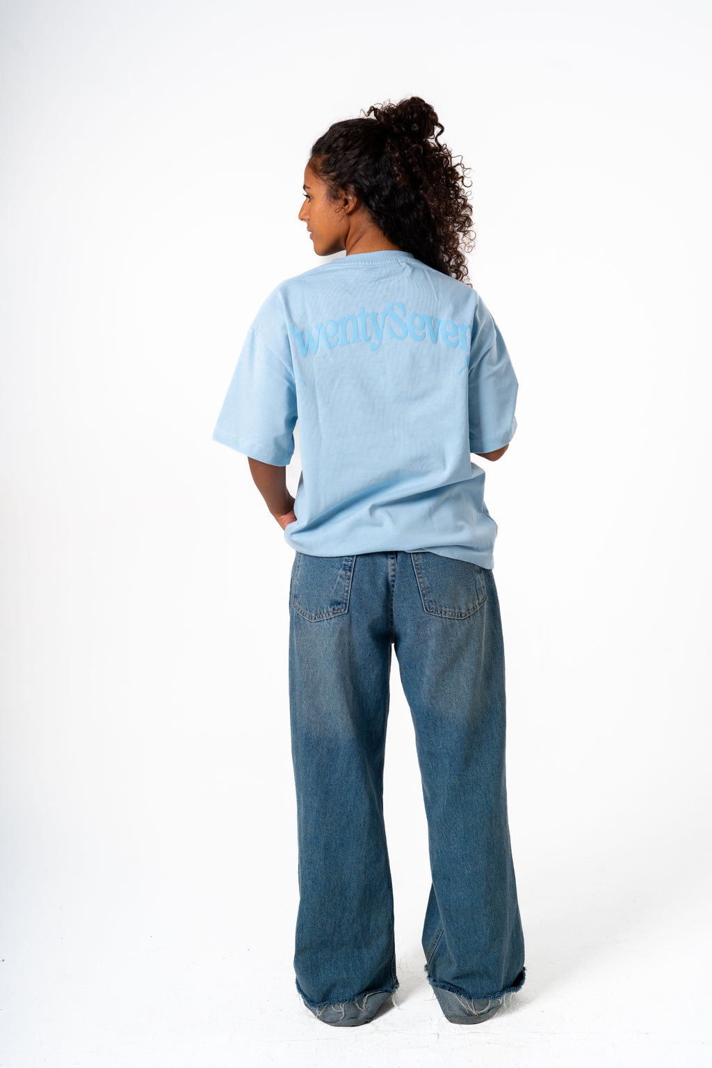 27 Essentials Baby Blue Tee