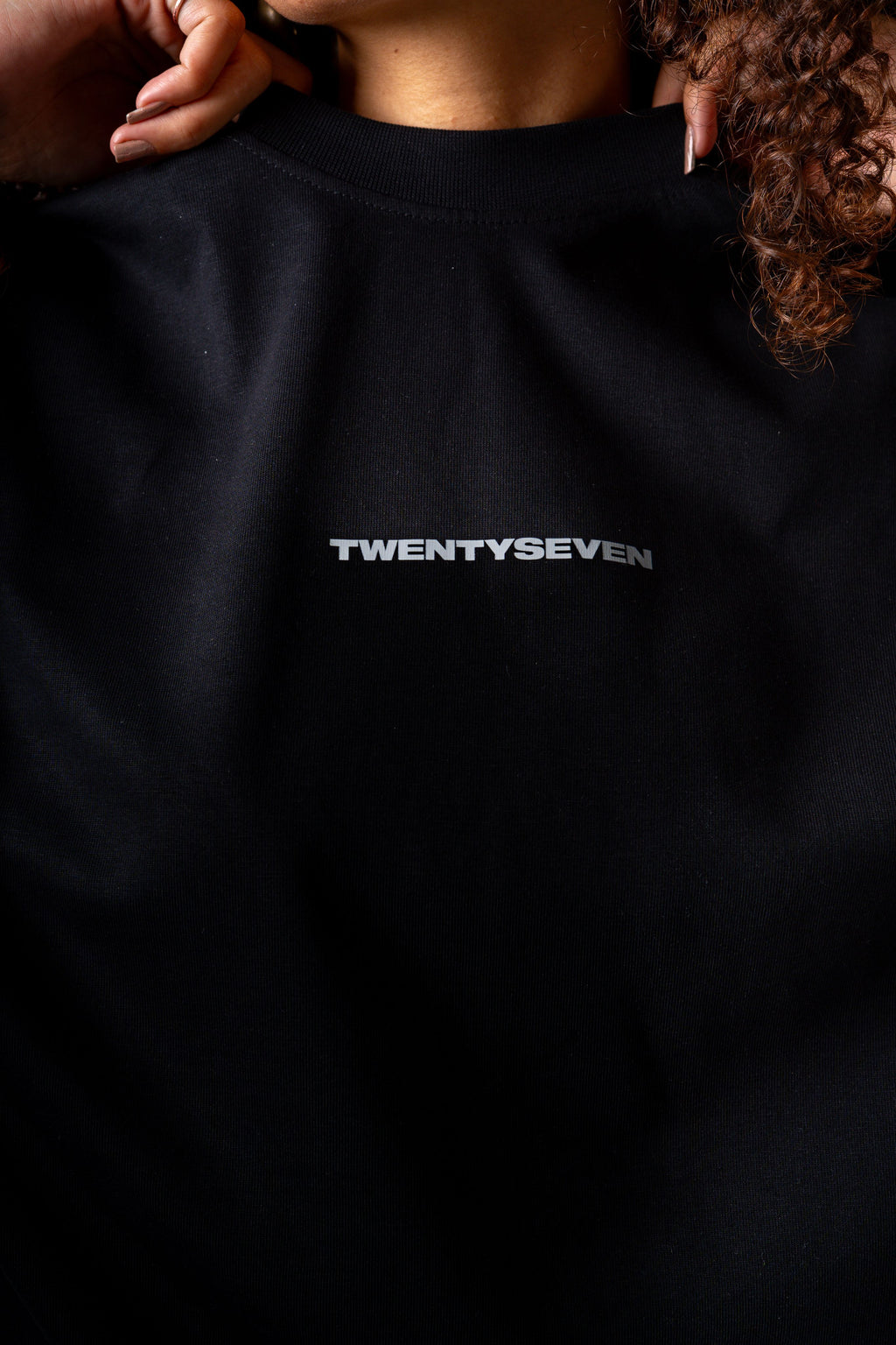 27 Cherry Pop Black Tee