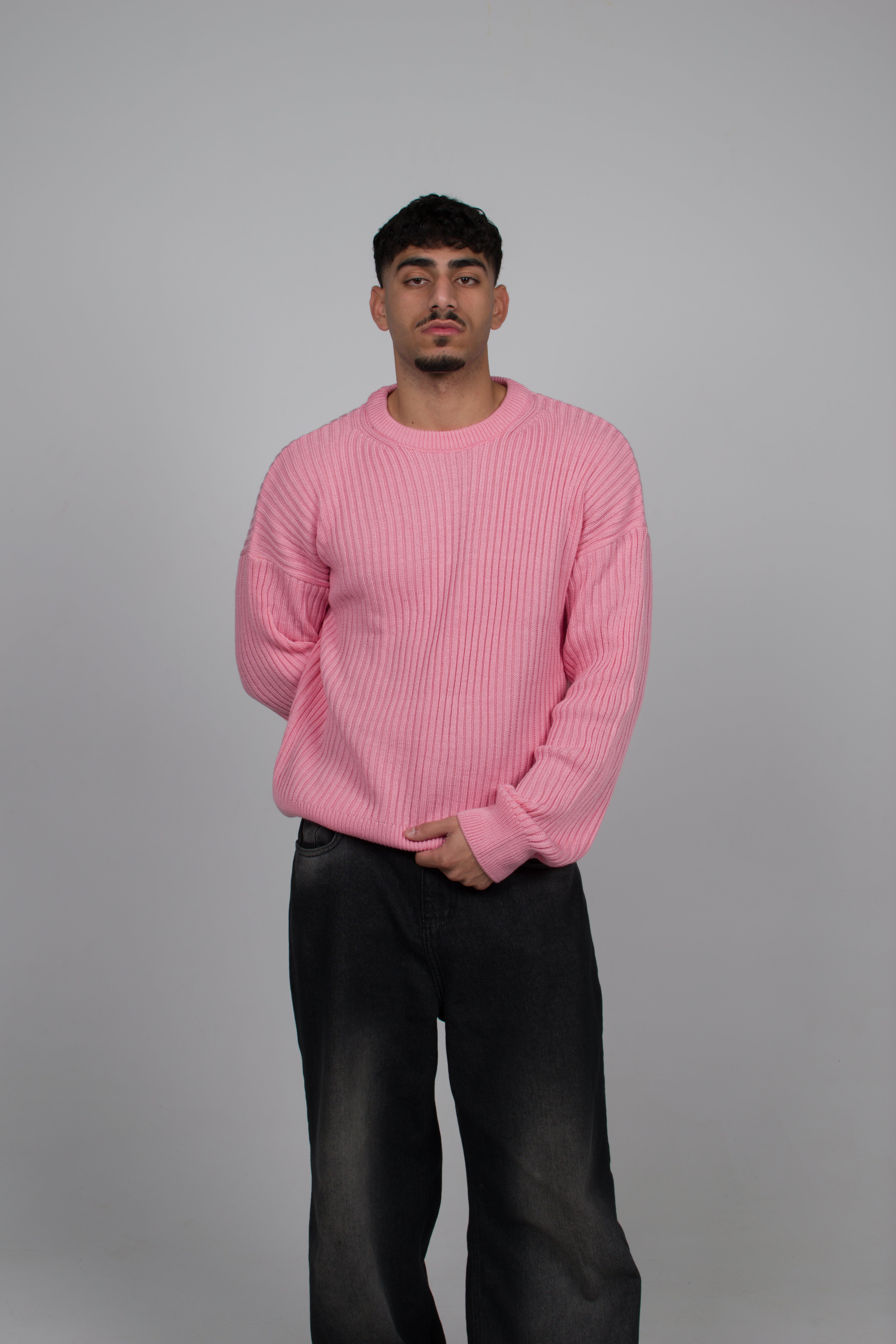 UNDERRATED CREWNECK SWEATER (PINK)