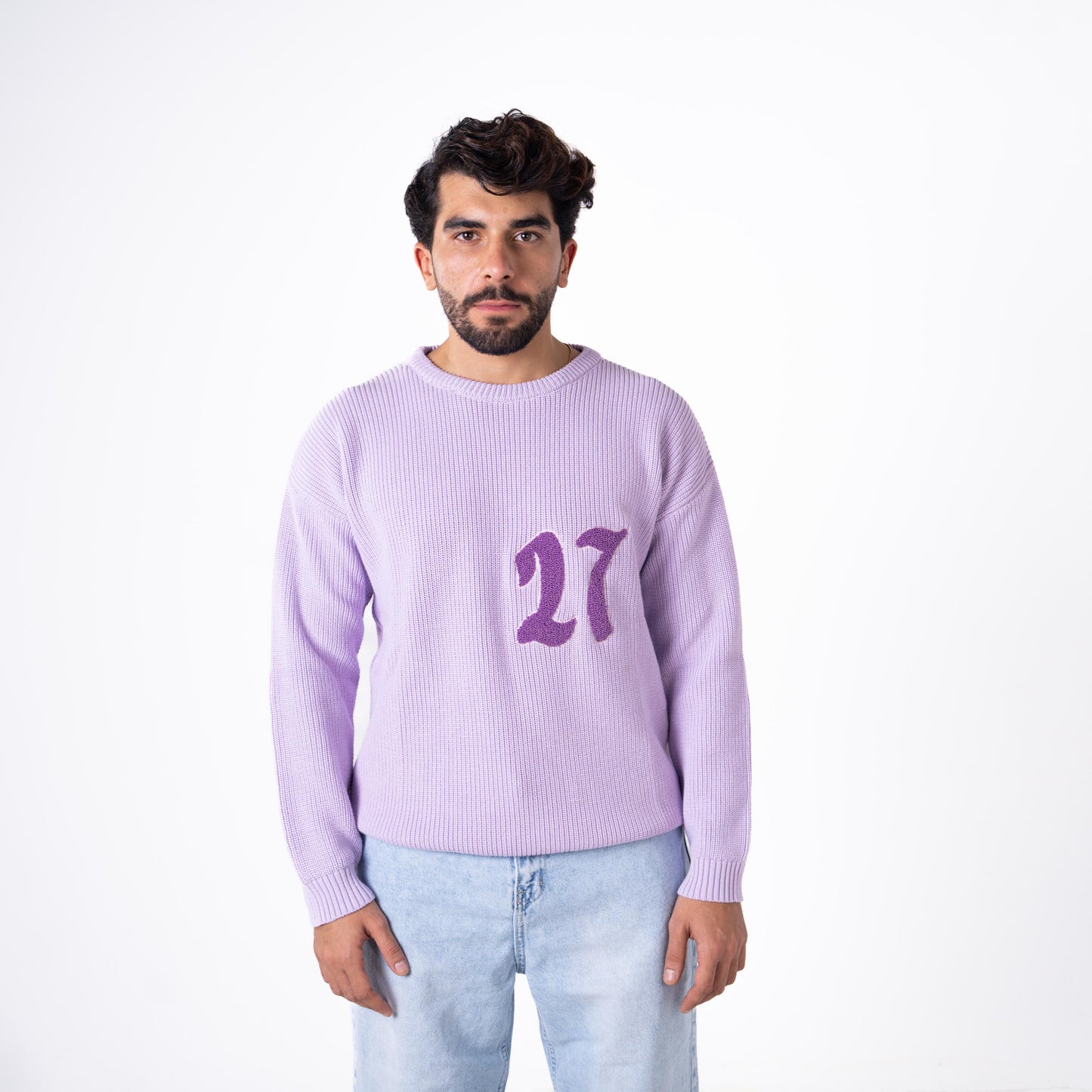 27 Sweater (Light Purple)