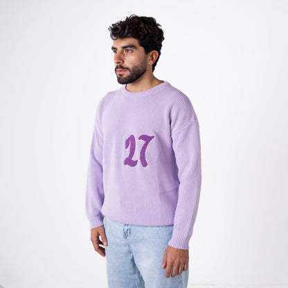 27 Sweater (Light Purple)