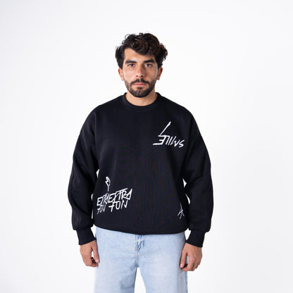 Blancka Crewneck (Black)