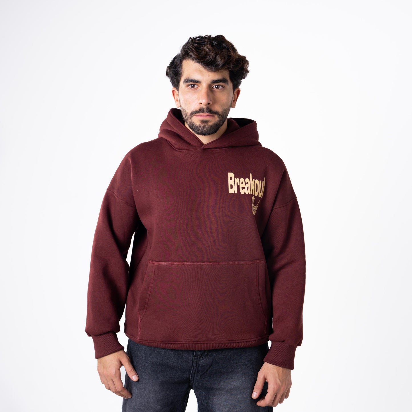 Blancka Built Hoodie (Burgandy)