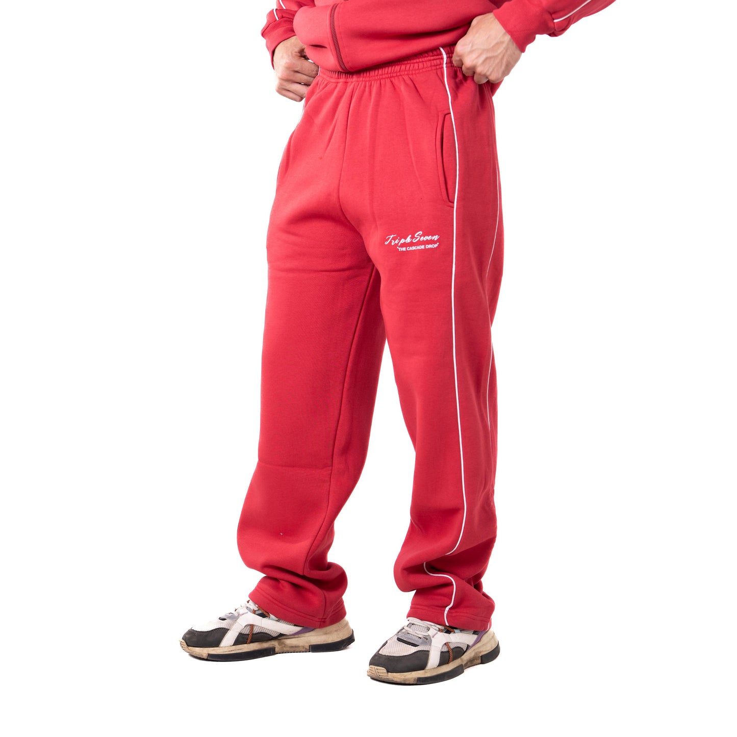 Triple 7 Retro Pants (Red)