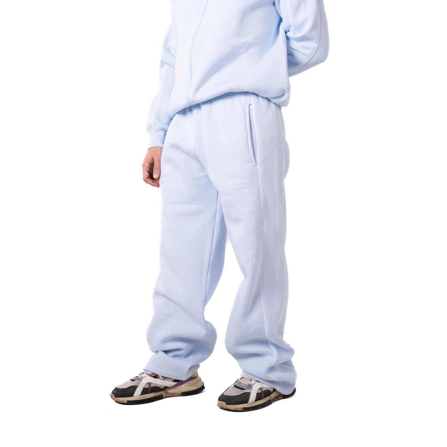 Triple 7 Retro Pants (Babyblue)