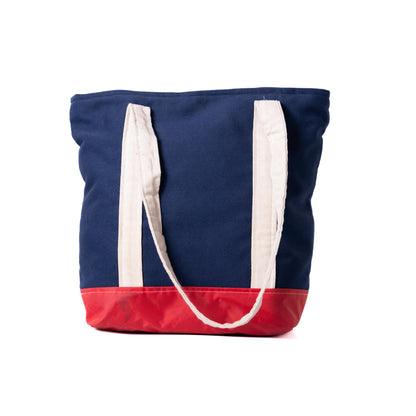 Shams Tote Bag (Navy X Yellow)