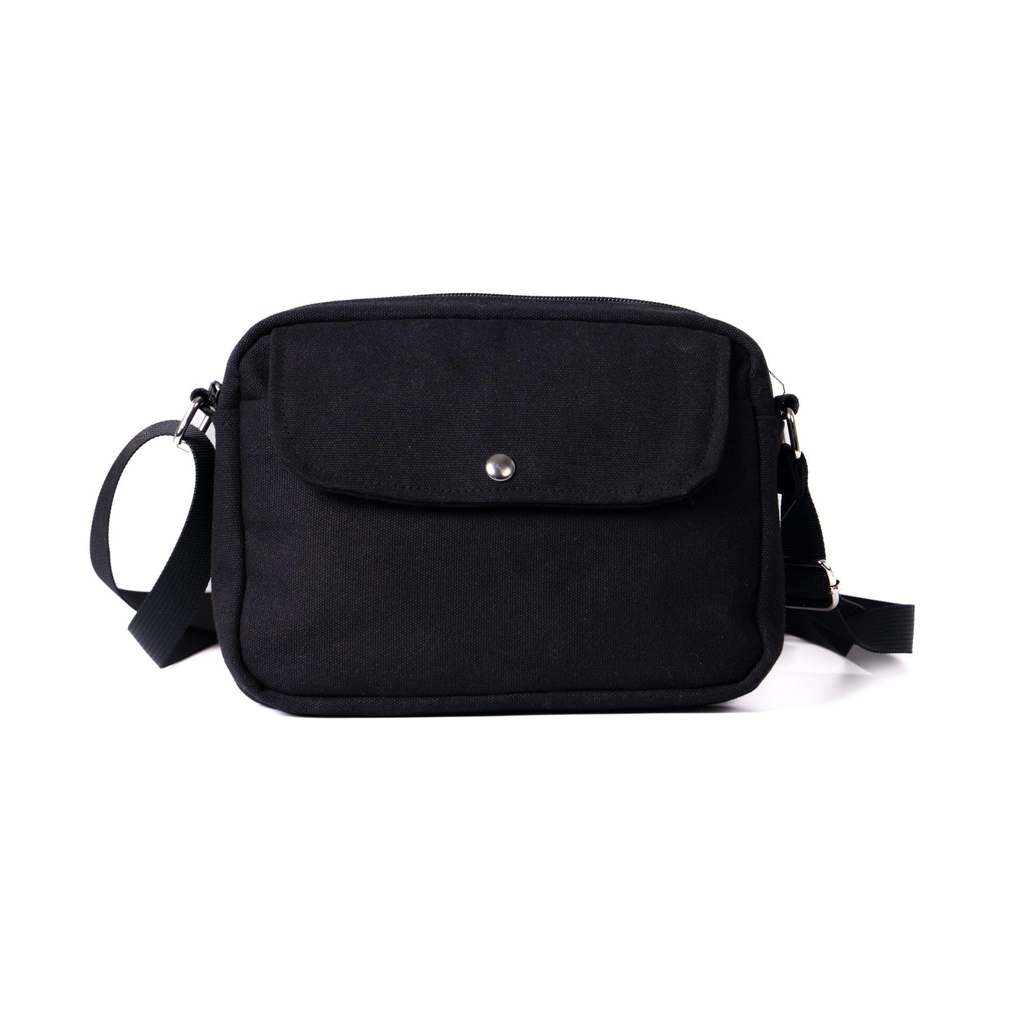 Shams Mini 1 Pocket Cross Bag (Black)