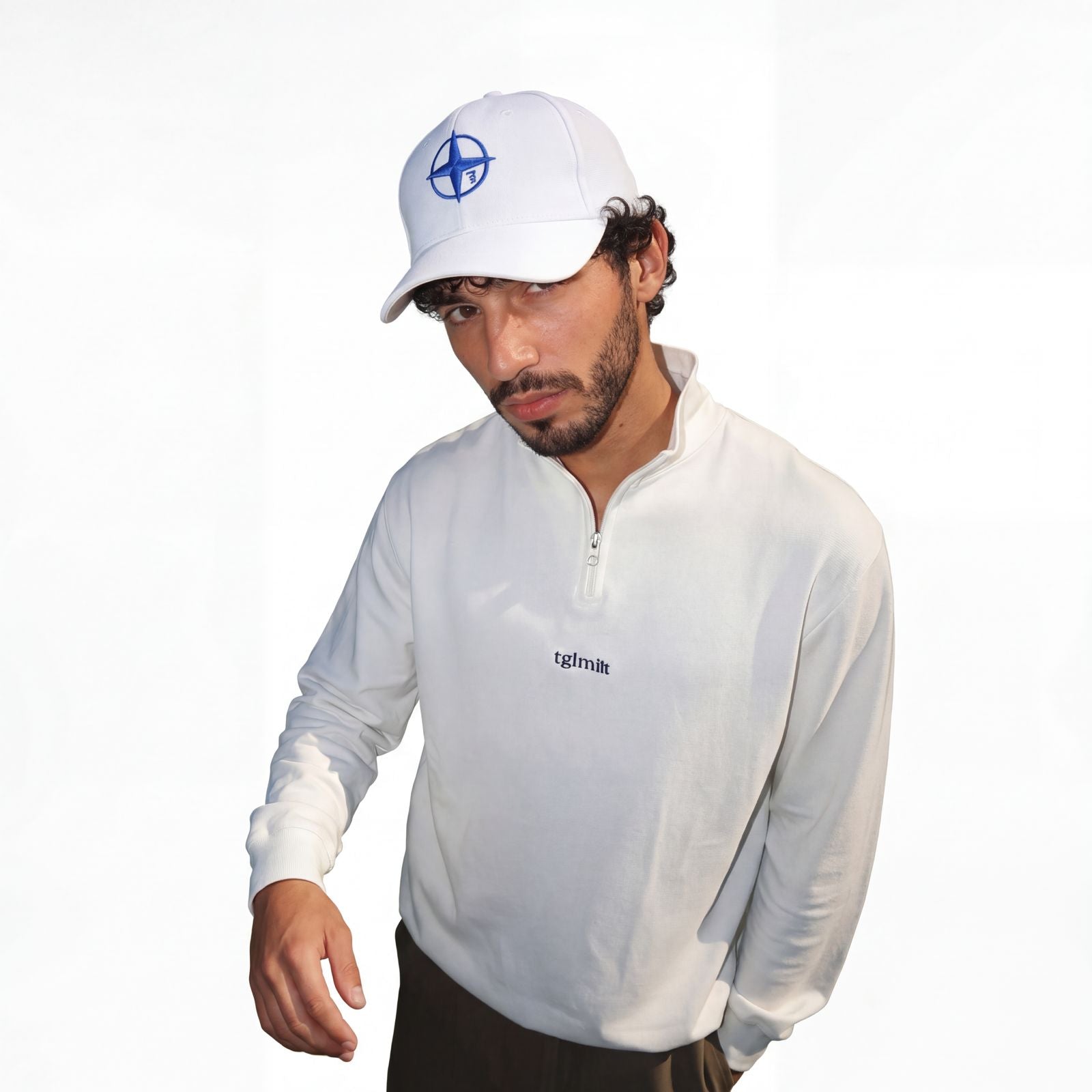 7elm Caps/Compass Cap (White)
