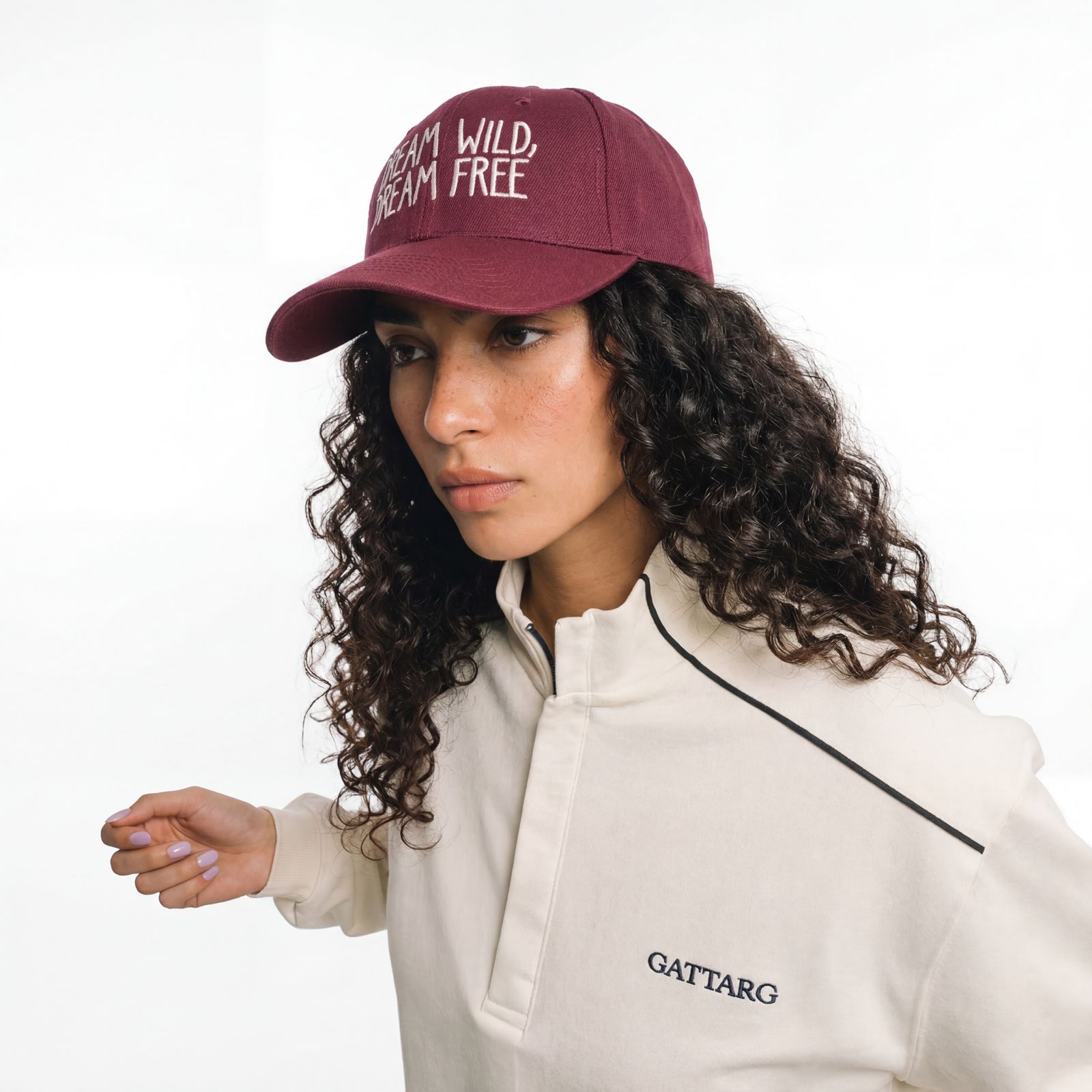 7elm Caps/DreamWild Cap (Burgandy)