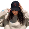 7elm Caps/Compass Cap (BlackxRed)